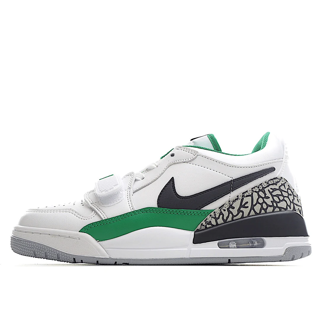 AIR JORDAN 11 White/Green - DEEPREPS