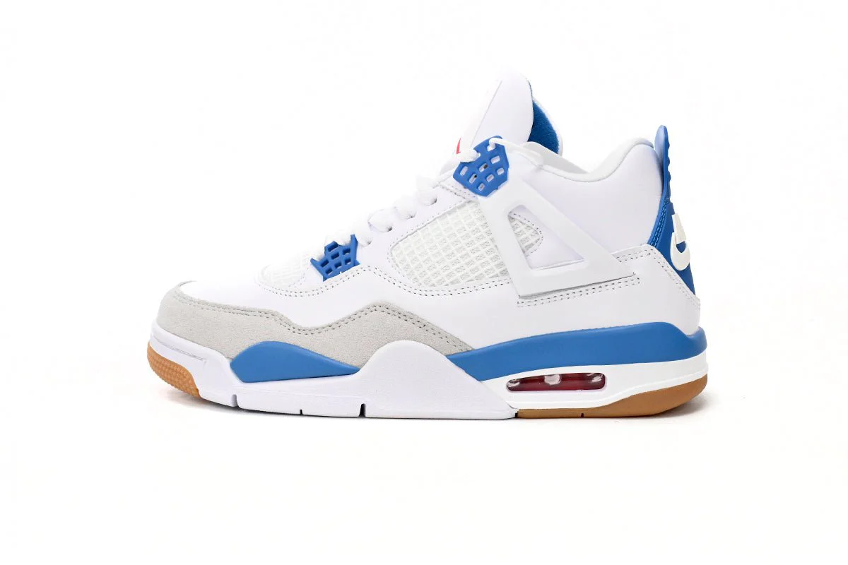Air Jordan 4 White Blue - DEEPREPS