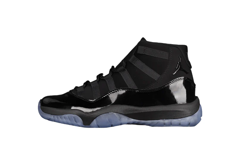 AIR JORDAN 11 RETRO CAP AND GOWN BLACK/BLACK-BLACK - DEEPREPS