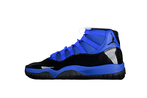 AIR JORDAN 11 RETRO BLACK/BLUE - DEEPREPS