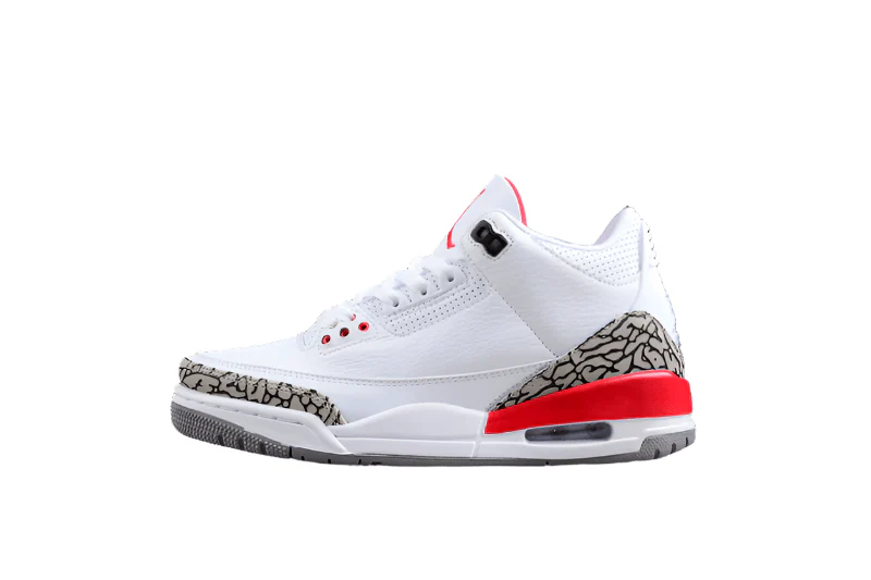 AIR JORDAN 3 RETRO HALL OF FAME WHITE/CEMENT GREY-BLACK-FIRE RED - DEEPREPS