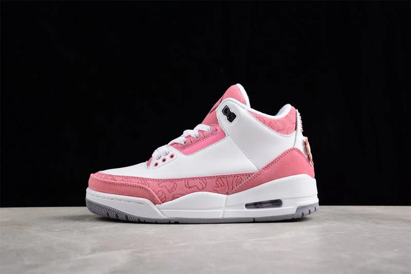 AIR JORDAN 3 RETRO WHITE/PINK - DEEPREPS