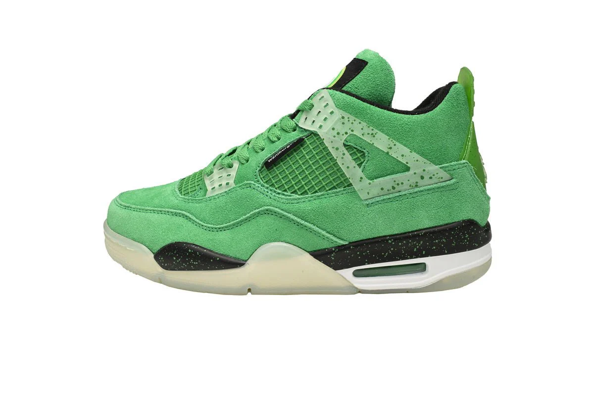 Air Jordan 4 Retro Emerald Green Black - DEEPREPS