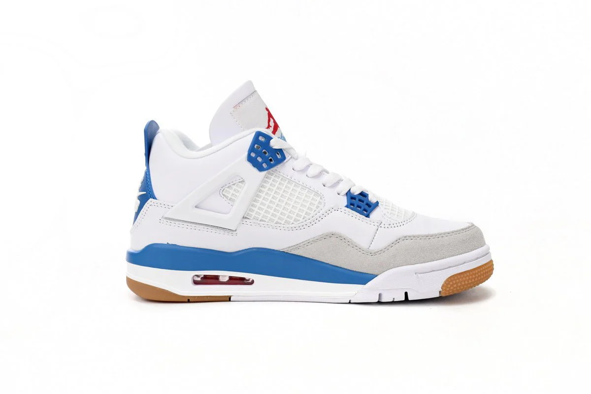Air Jordan 4 White Blue - DEEPREPS