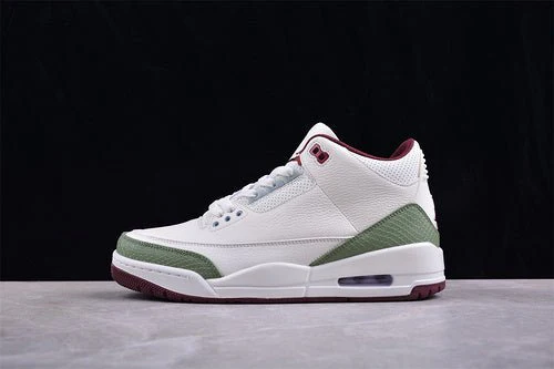 AIR JORDAN 3 RETRO YEAR OF THE DRAGON WHITE/GREEN/RED - DEEPREPS