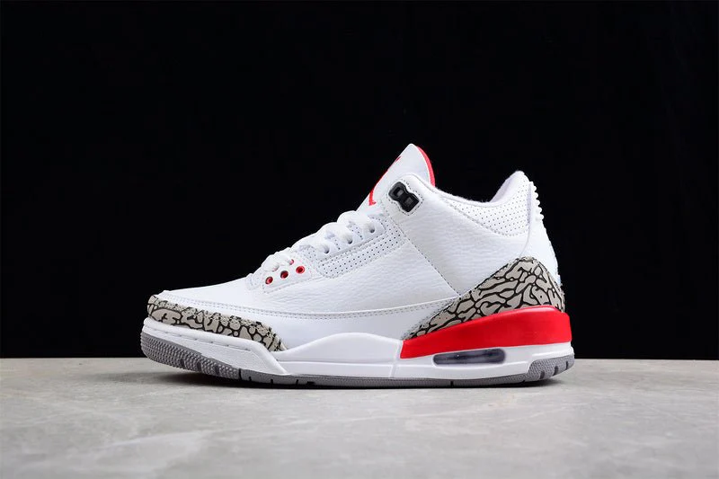 AIR JORDAN 3 RETRO HALL OF FAME WHITE/CEMENT GREY-BLACK-FIRE RED - DEEPREPS