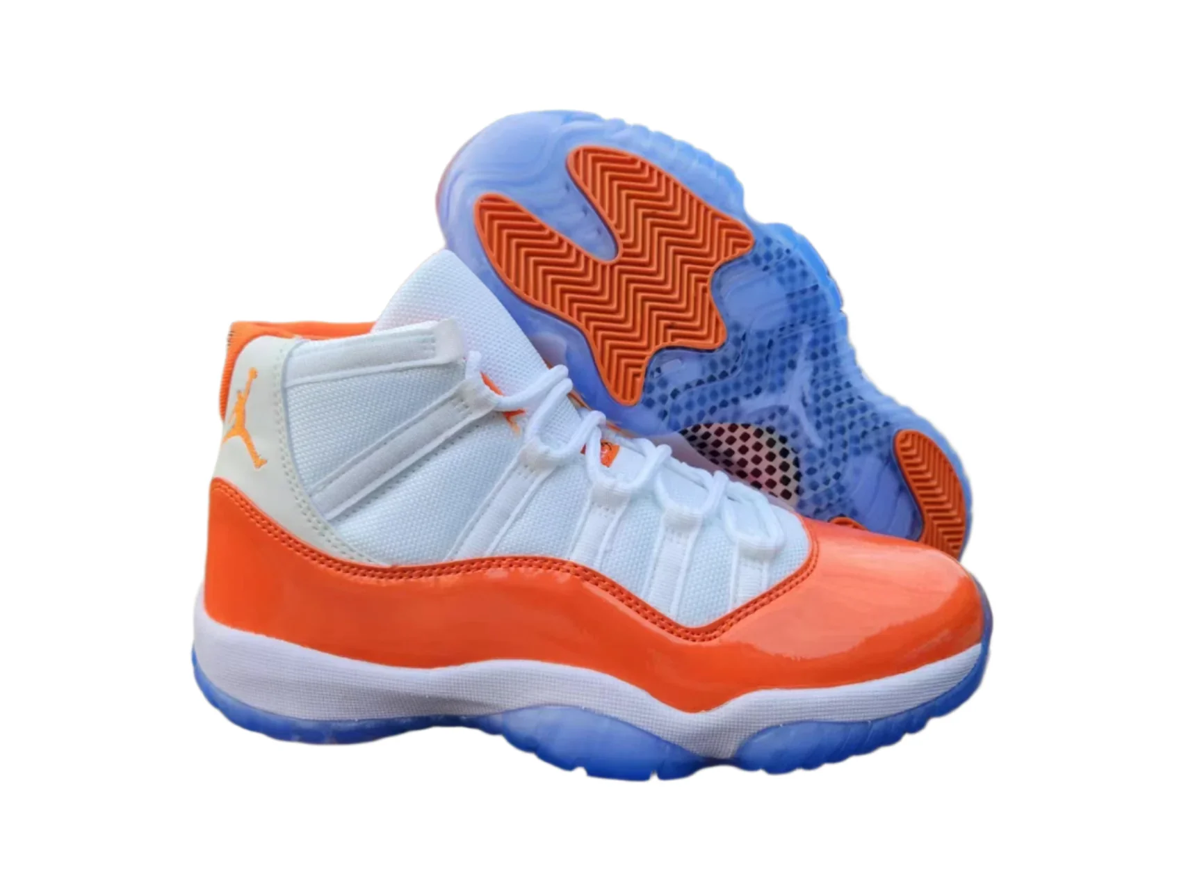 JORDAN 11 Orange and White - DEEPREPS