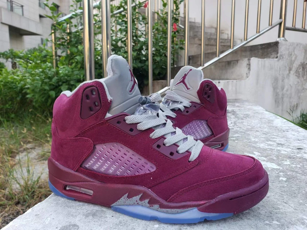Air Jordan 5 Burgundy - DEEPREPS