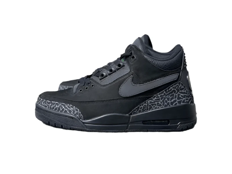 AIR JORDAN 3 TINKER BLACK CAT BLACK/BLACK/BLACK - DEEPREPS