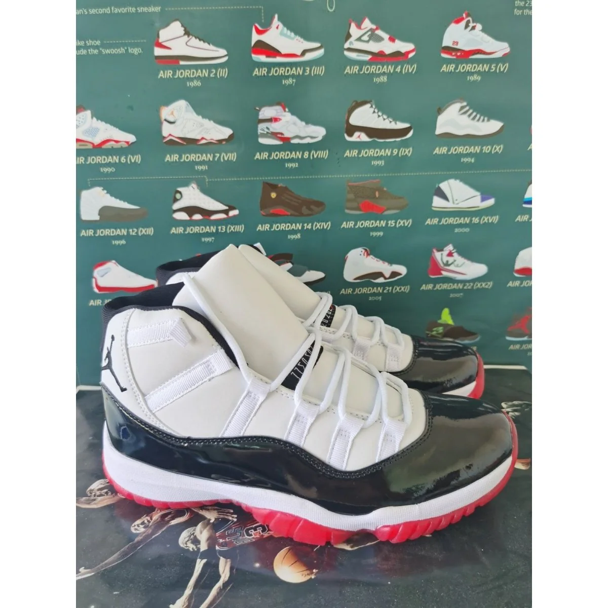 JORDAN 11 RETRO x CONCORD BRED - DEEPREPS
