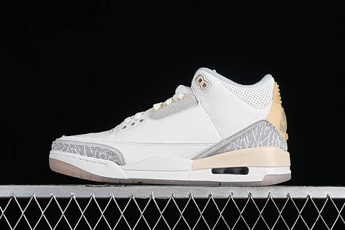 AIR JORDAN 3 CRAFT IVORY IVORY/GREY MIST/CREAM - DEEPREPS