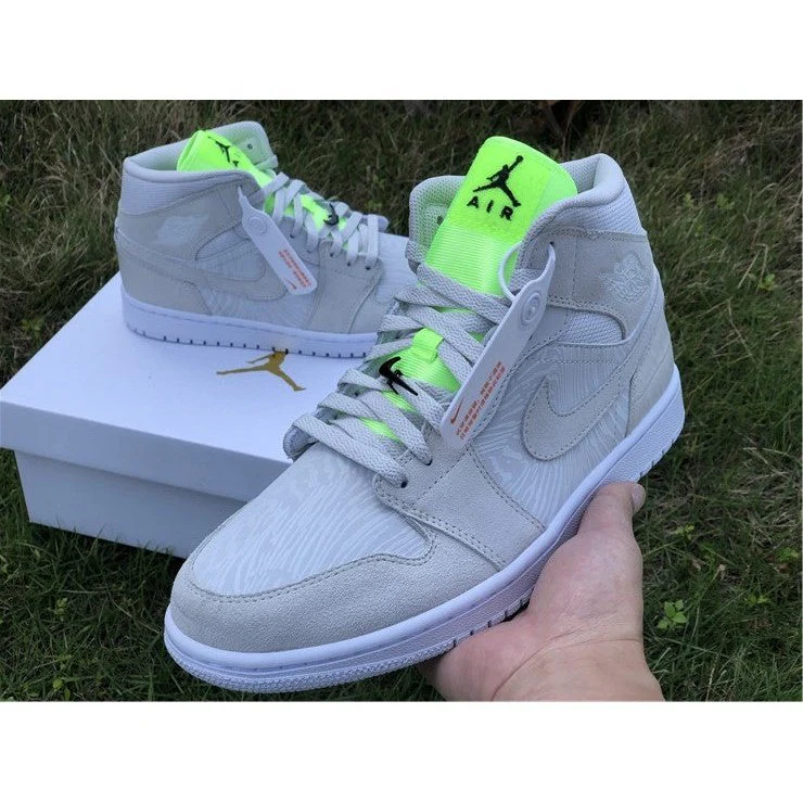 JORDAN 1 MID x VAST GREY GHOST GREEN - DEEPREPS
