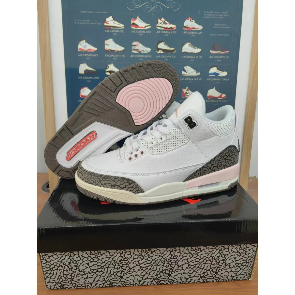 JORDAN 3 RETRO x NEAPOLITAN DARK MOCHA - DEEPREPS