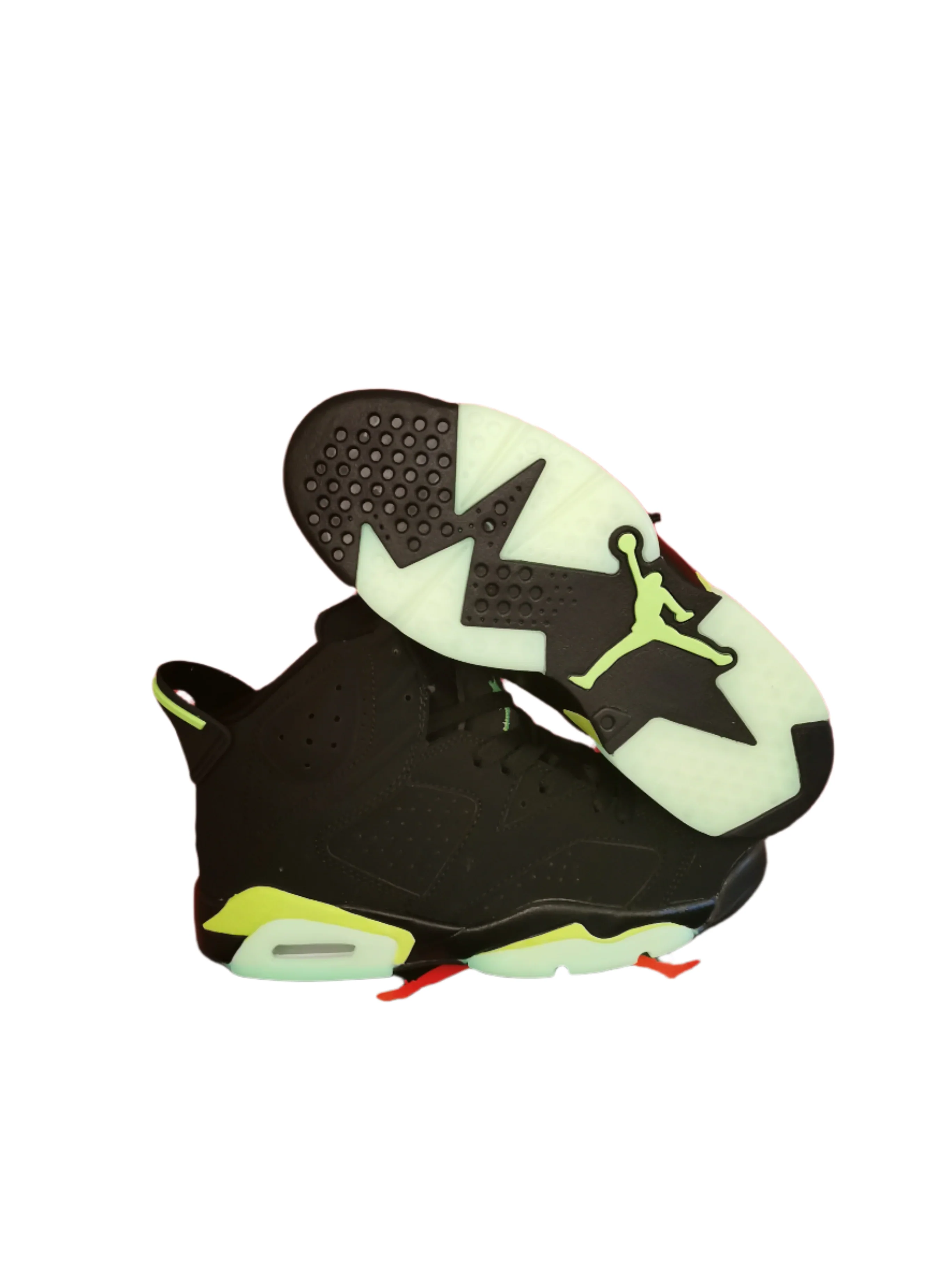 Jordan 6 Black and green - DEEPREPS