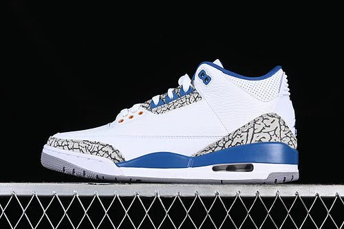 AIR JORDAN RETRO 3 WHITE/GREY/BLACK/BLUE - DEEPREPS