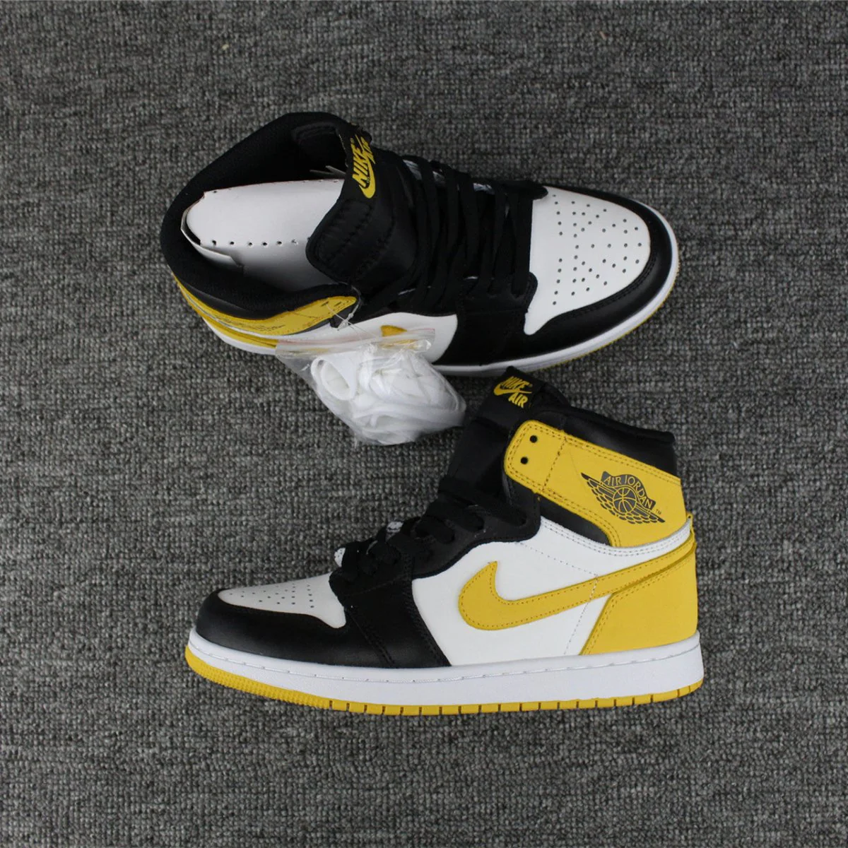 JORDAN 1 RETRO HIGH x YELLOW OCHRE - DEEPREPS