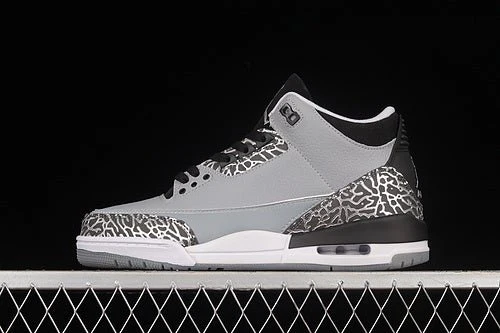 AIR JORDAN 3 RETRO WOLF GREY/BLACK/WHITE - DEEPREPS