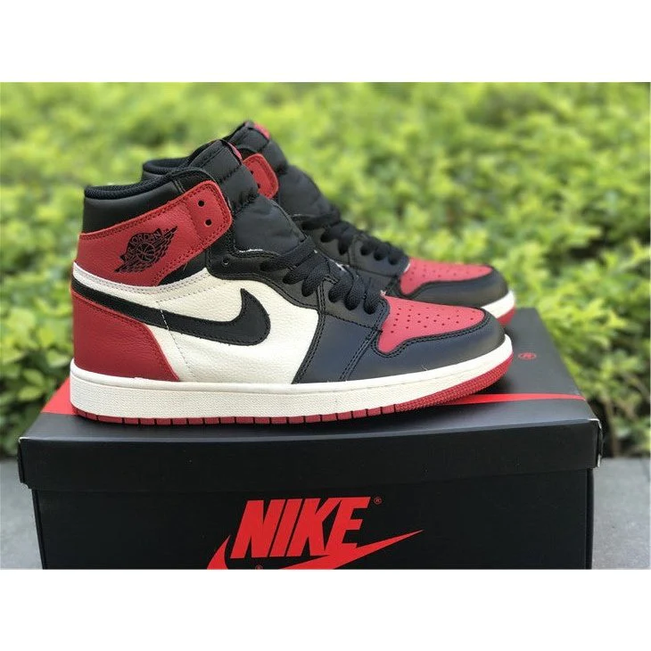 JORDAN 1 RETRO HIGH x BRED TOE - DEEPREPS