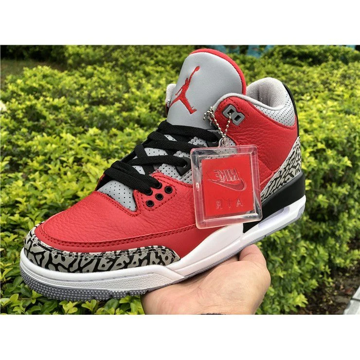 JORDAN 3 RETRO x SE UNITED FIRE RED - DEEPREPS
