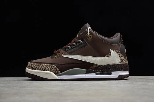 AIR JORDAN 3 RETRO TINKER NRG DARK BROWN/GOLD-BEIGE - DEEPREPS