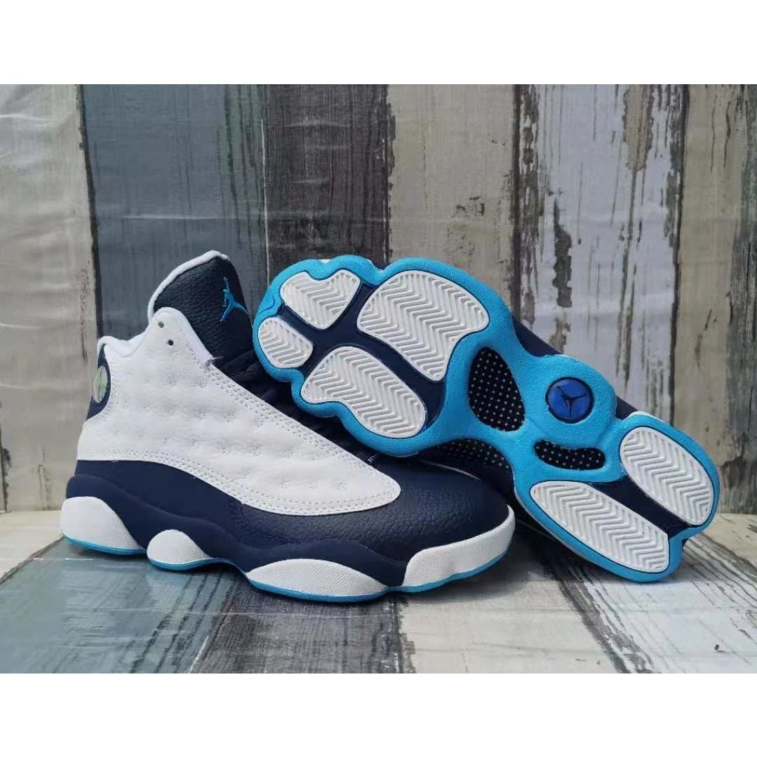 JORDAN 13 RETRO x OBSIDIAN POWDER BLUE WHITE - DEEPREPS