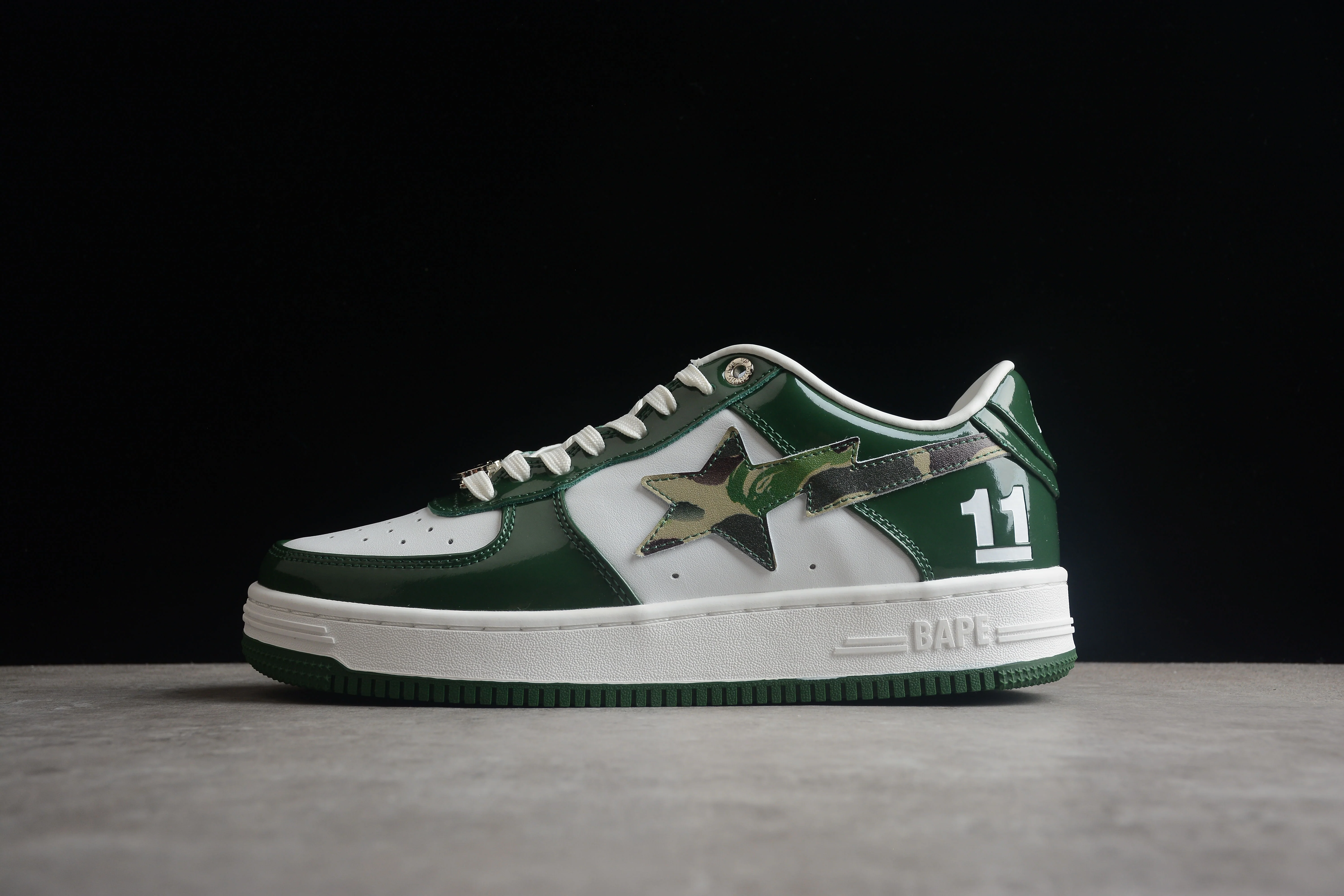 BAPE STA #11 Low Top Sneakers - DEEPREPS
