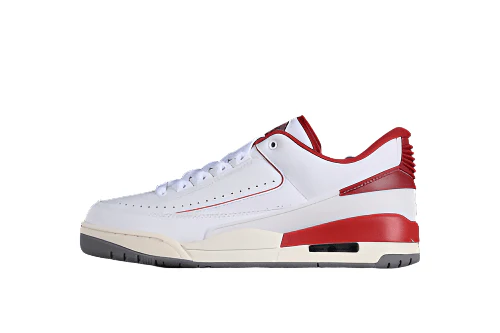 AIR JORDAN 2/3 RETRO WHITE/VARSITY RED/SAIL/CEMENT GREY - DEEPREPS