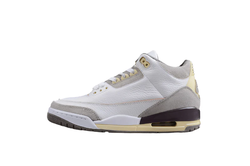 AIR JORDAN 3 RETRO SP RAISED BY WOMEN WHITE/MEDIUM GREY/VIOLET ORE - DEEPREPS