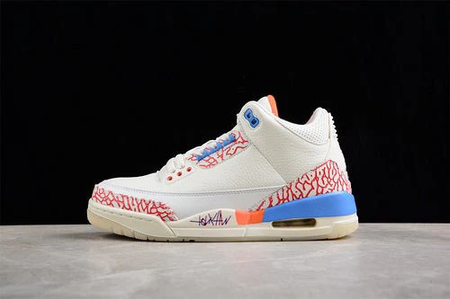 AIR JORDAN 3 MR TRIPLE DOUBLE PE WHITE/RED/BLUE - DEEPREPS