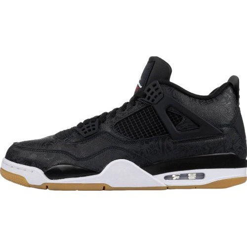 JORDAN 4 x LASER BLACK GUM - DEEPREPS