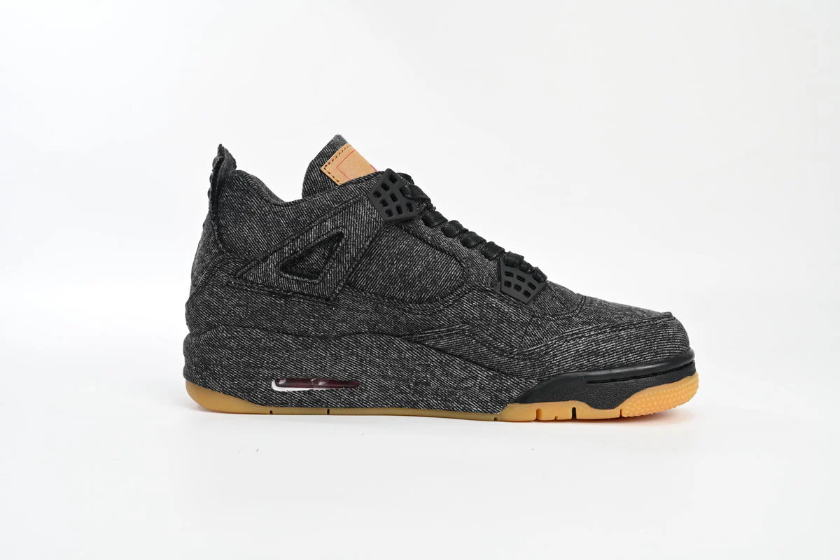 Air Jordan 4 Levi's Black - DEEPREPS