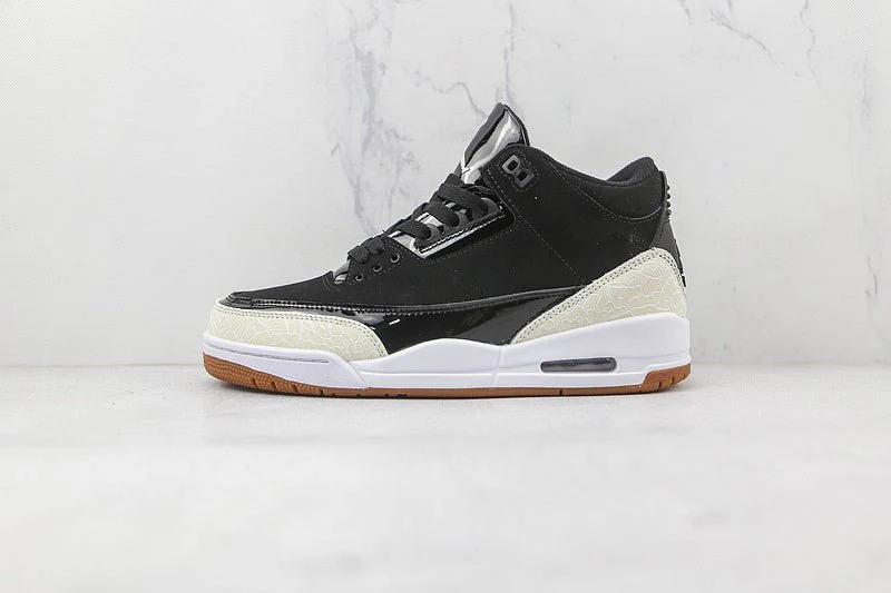 AIR JORDAN 3 RETRO BLACK/WHITE/BLACK - DEEPREPS