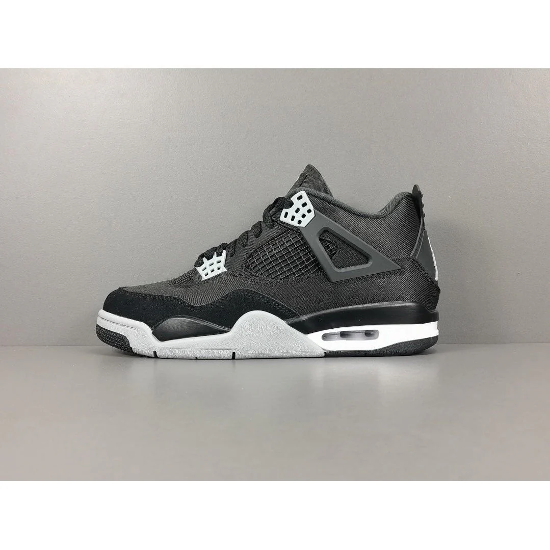 JORDAN 4 x BLACK CANVAS - DEEPREPS