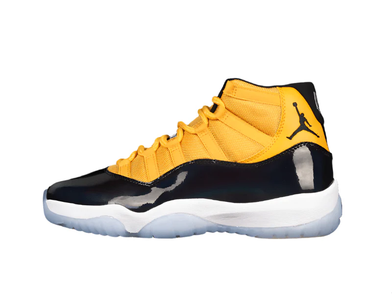 AIR JORDAN 11 RETRO BLACK/YELLOW/WHITE - DEEPREPS