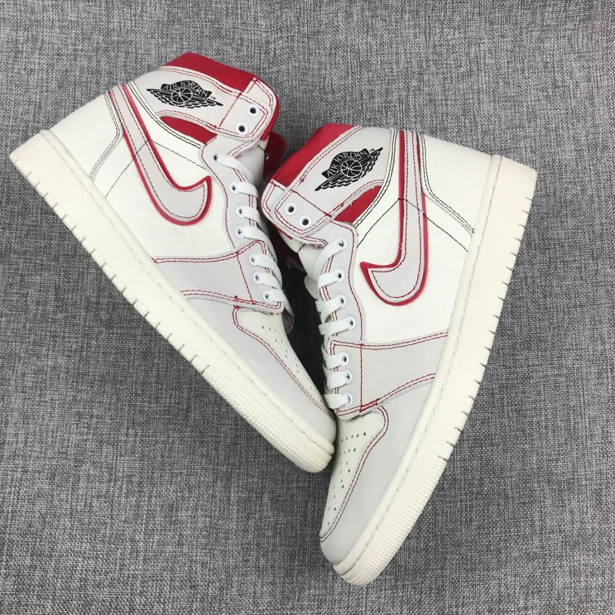 JORDAN 1 RETRO HIGH x PHANTOM GYM RED - DEEPREPS