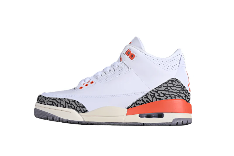 AIR JORDAN 3 RETRO GEORGIA PEACH WHITE/COSMIC CLAY/SAIL/CEMENT GREY/ANTHRACITE - DEEPREPS