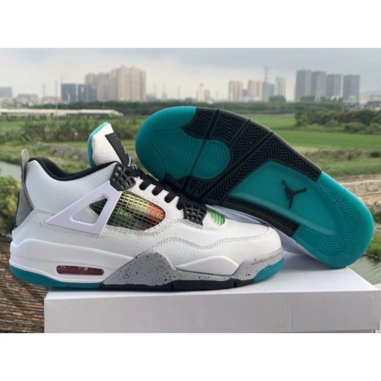 JORDAN 4 x LUCID GREEN RASTA - DEEPREPS