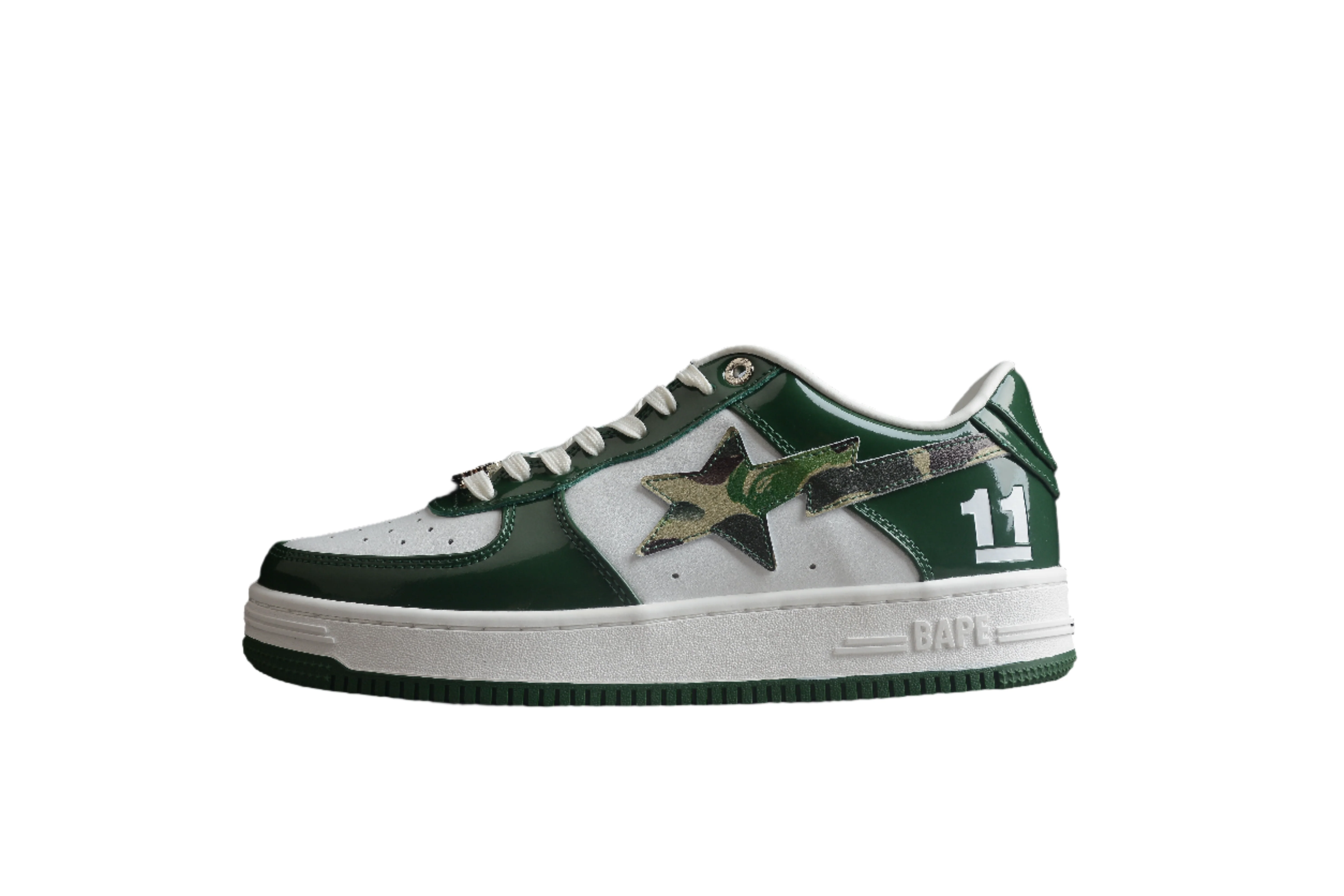 BAPE STA #11 Low Top Sneakers - DEEPREPS
