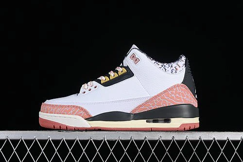 AIR JORDAN 3 RETRO GS WHITE/ANTHRACITE/RED STARDUST/SAIL/SATURN GOLD - DEEPREPS