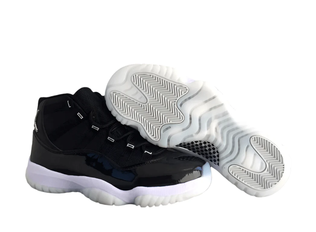 AIR JORDAN 11 Black Silver - DEEPREPS