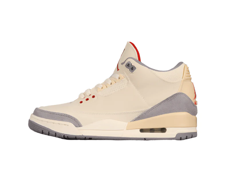 AIR JORDAN 3 RETRO SE MUSLIN/UNIVERSITY RED/CEMENT GREY/SAIL - DEEPREPS