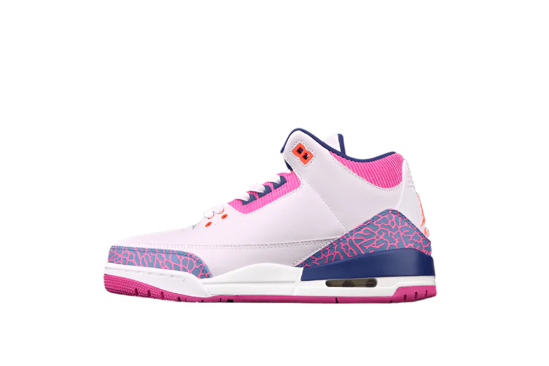 AIR JORDAN 3 RETRO GG BARELY GRAPE/HYPER CRIMSON/FIRE PINK - DEEPREPS