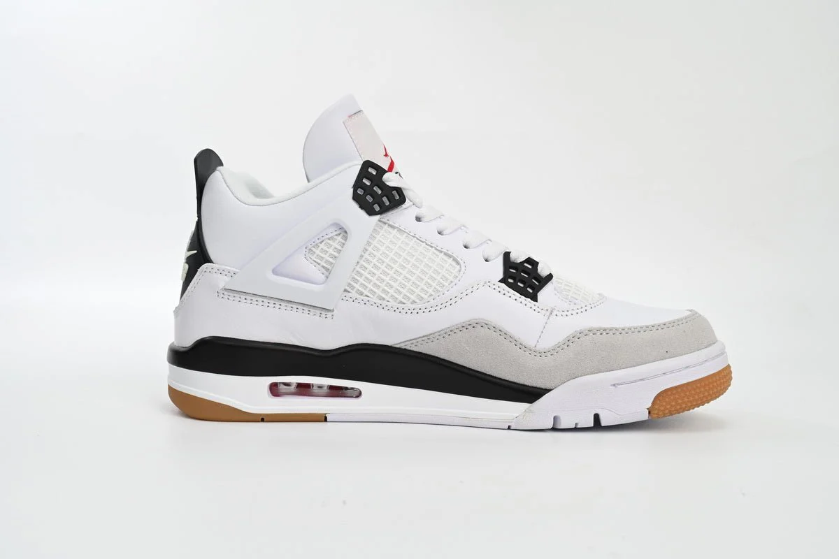 Air Jordan 4 White Black - DEEPREPS