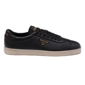 PRADA SUEDE SNEAKERS ALABASTER BLACK – PRD082 - DEEPREPS