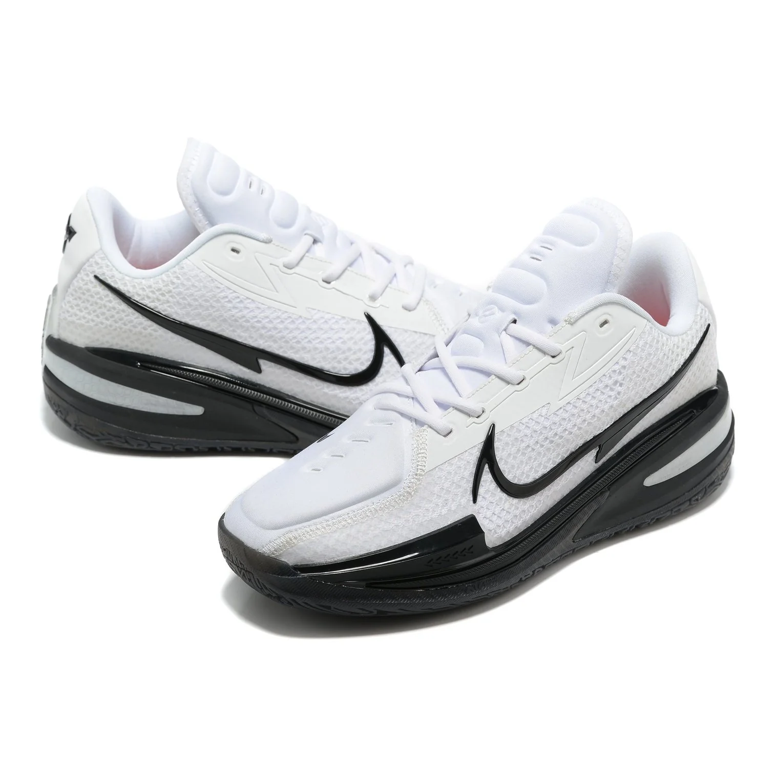 NIKE AIR ZOOM G.T. CUT x WHITE BLACK - DEEPREPS
