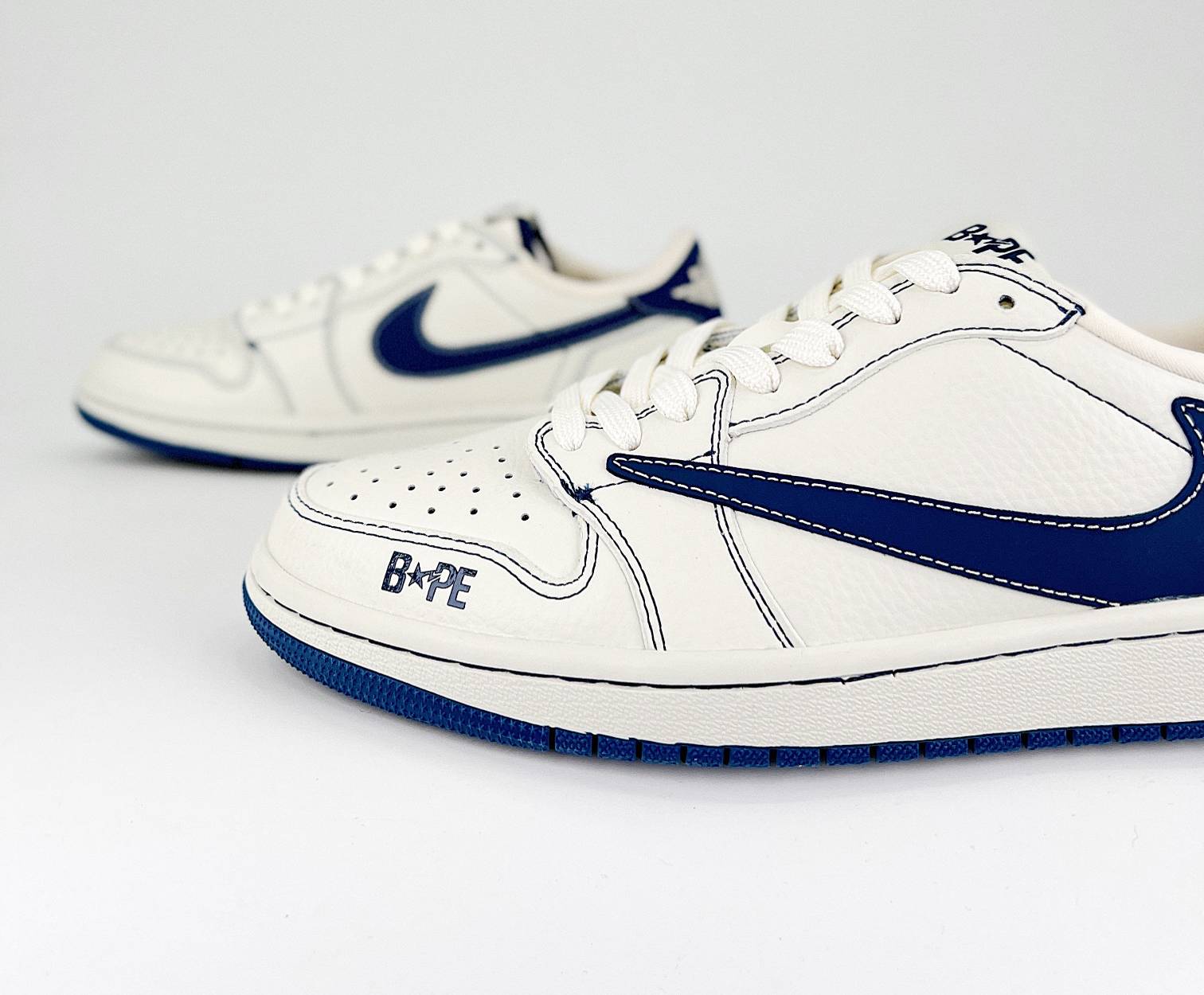 Travis Scott x Air Jordan 1 Retro Low Custom - DEEPREPS