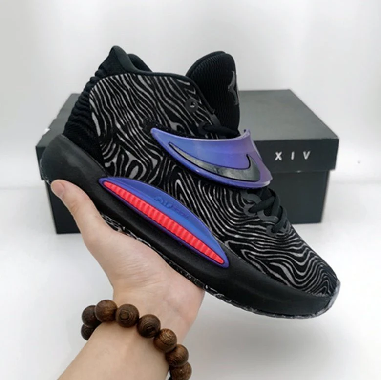 NIKE KD 14 x SEASONAL BLACK LASER CRIMSON - DEEPREPS