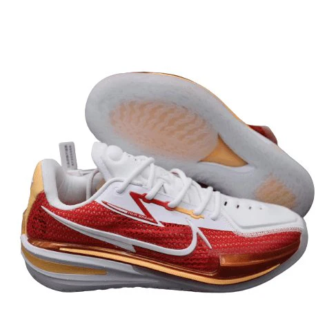 NIKE AIR ZOOM G.T. CUT x UNIVERSITY RED WHITE YELLOW - DEEPREPS
