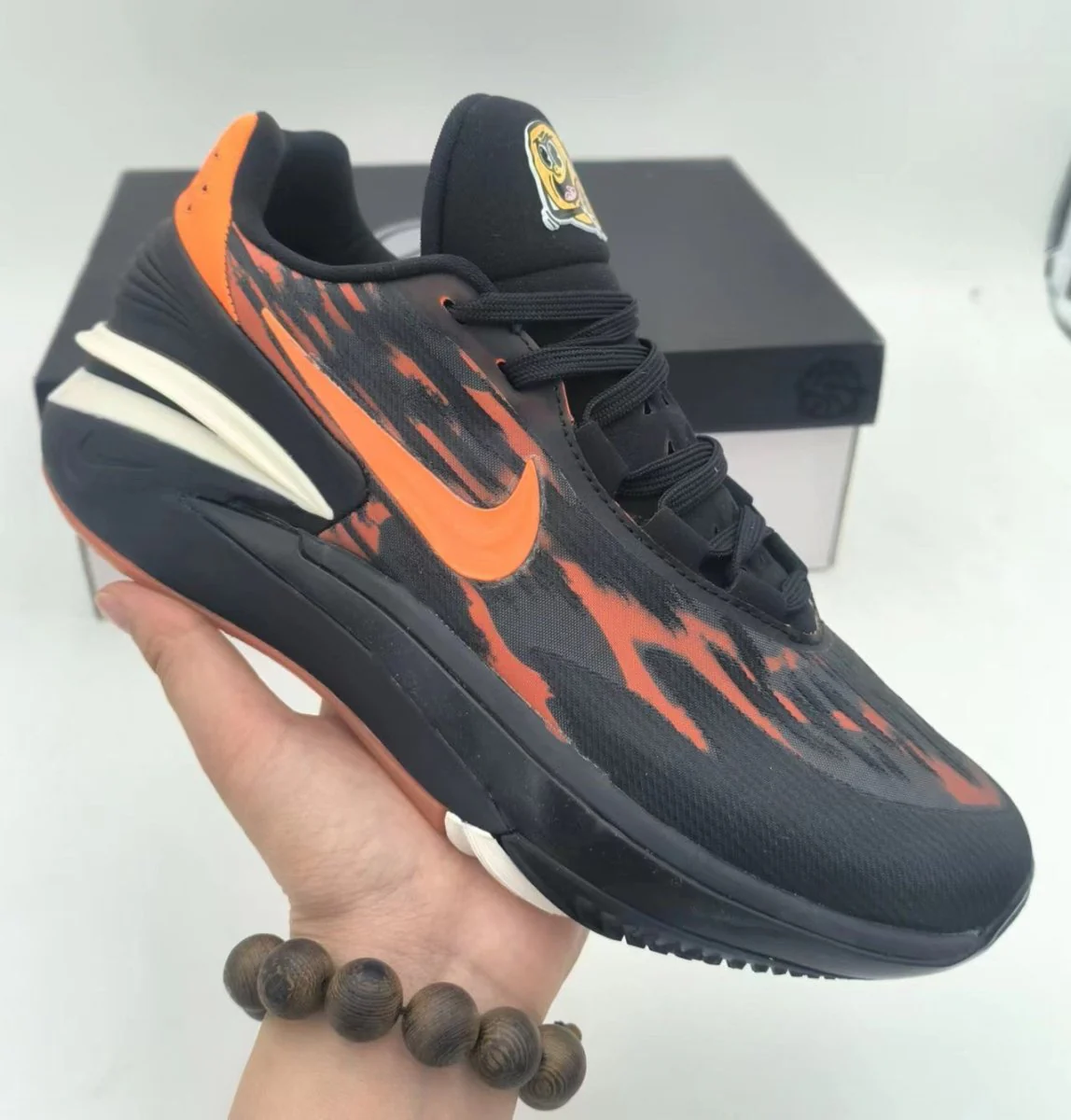 NIKE AIR ZOOM G.T. CUT 2 x BLACK PHANTOM ORANGE - DEEPREPS