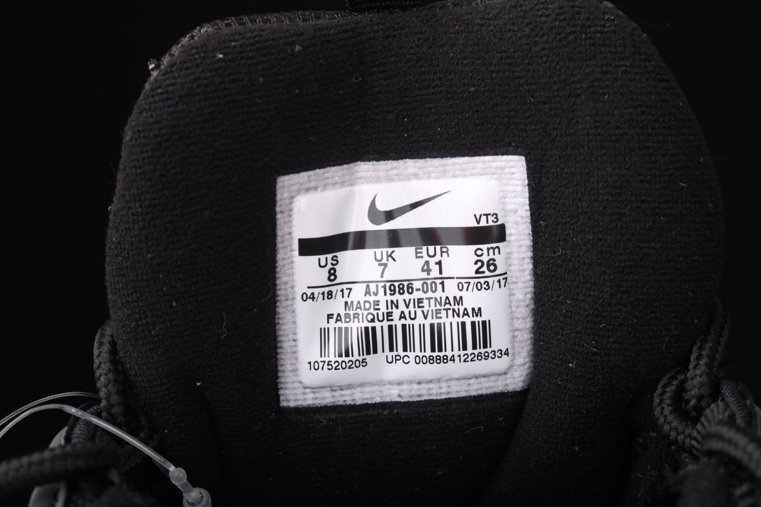 Nike Air Max 97 Undefeated Black - DEEPREPS